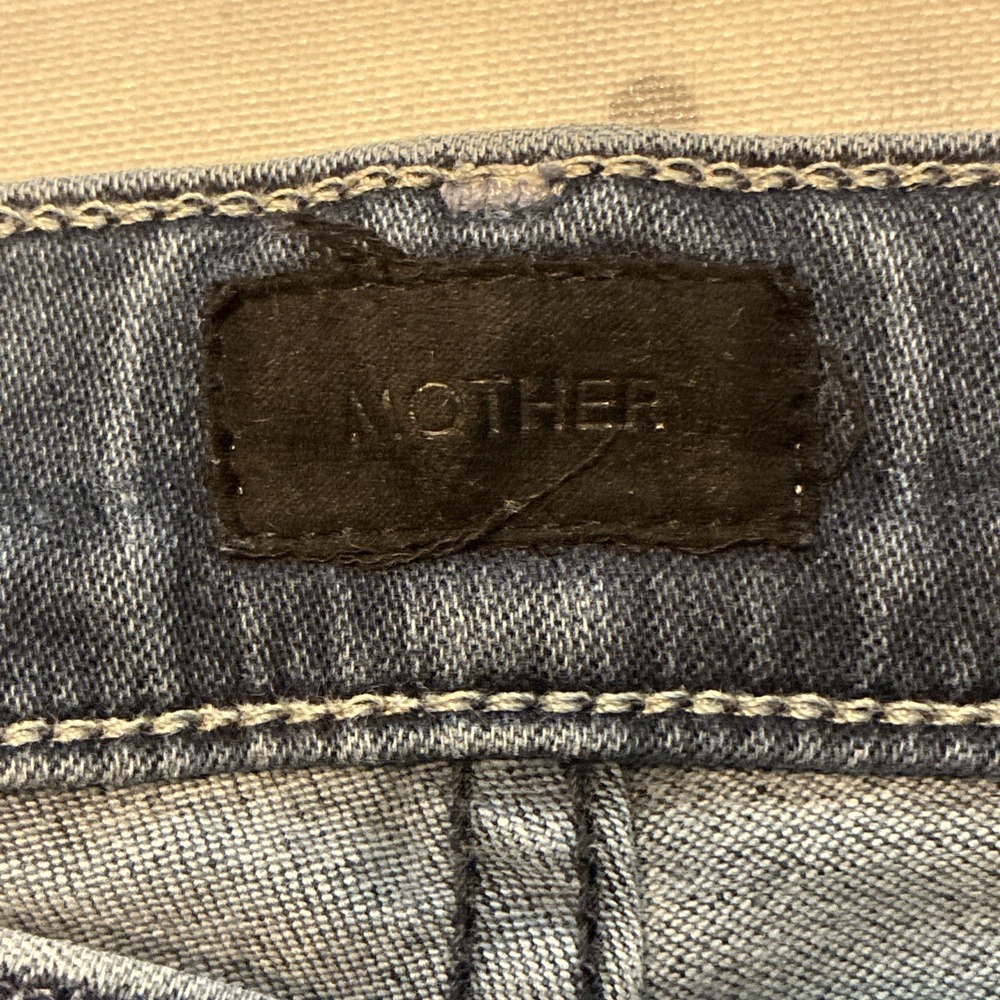 Mother Mid Rise Dazzler Skimp Jeans 26 Night Tripper Slim Strait USA - Picture 5 of 10